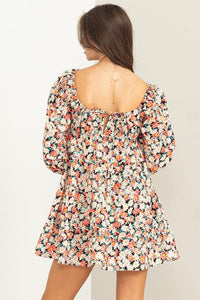 S.Y.K. Boutique Dress Completely Charmed Floral Print Mini Dress