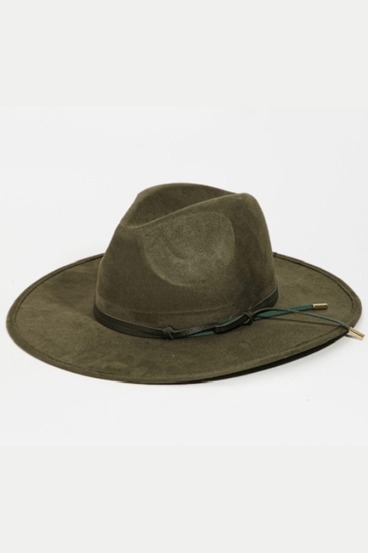 S.Y.K. Boutique Hat O/S Green Fedora