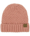 SYK Boutique Dark Rose Stay Warm Beanie