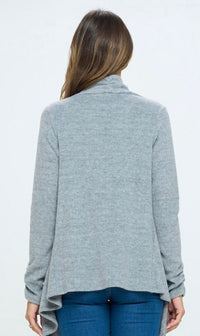 SYK Boutique Heather Gray Cardigan