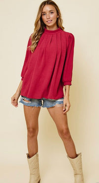SYK Boutique Red Blouse