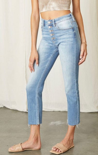 SYK Boutique Something Cute Medium Straight Jeans