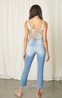 SYK Boutique Something Cute Medium Straight Jeans