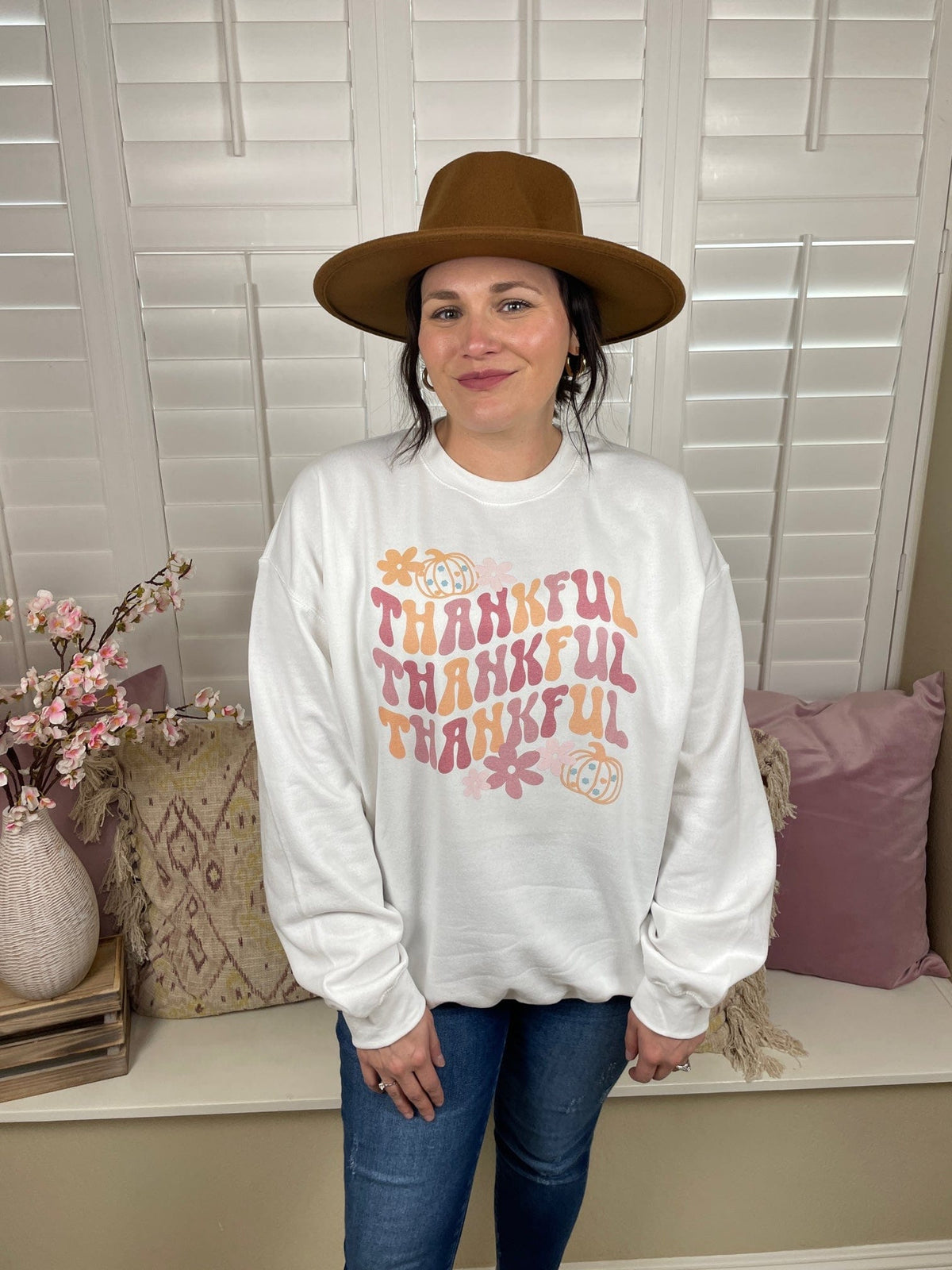 SYK Boutique Thankful Sweatshirt